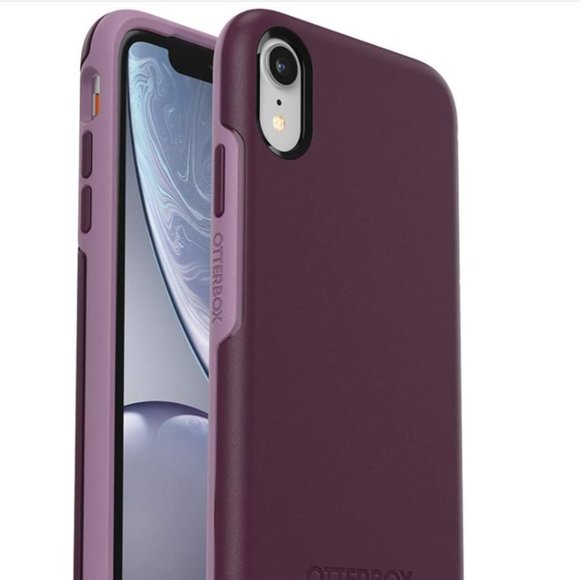OtterBox SYMMETRY SERIES iPhone Xr Purple - Picture 1 of 3